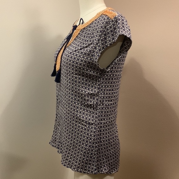 DR2 Short-Sleeved Top With Tassels size S - Picture 9 of 12